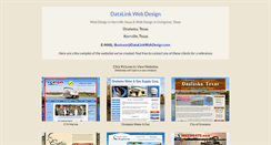 Desktop Screenshot of datalinkwebdesign.com